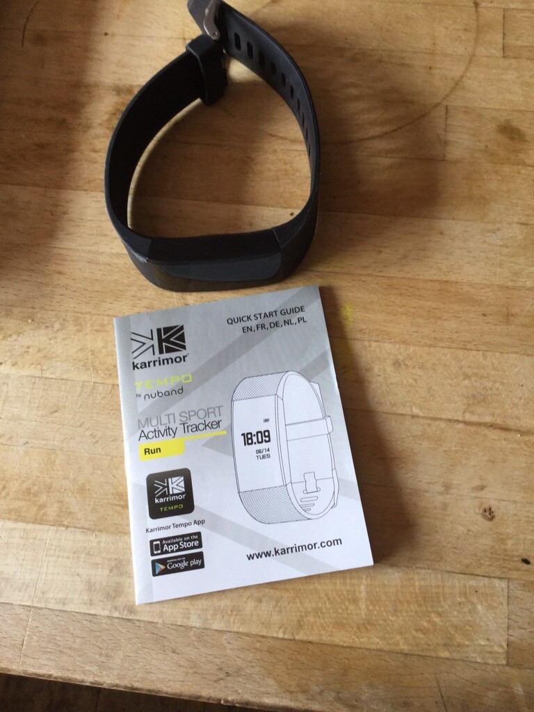 karrimor activity tracker